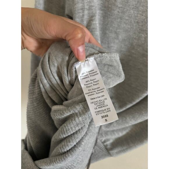 Anthropologie Dress Women's Small Michael Stars Cecile Brushed Jersey Cowl Neck - Picture 8 of 10